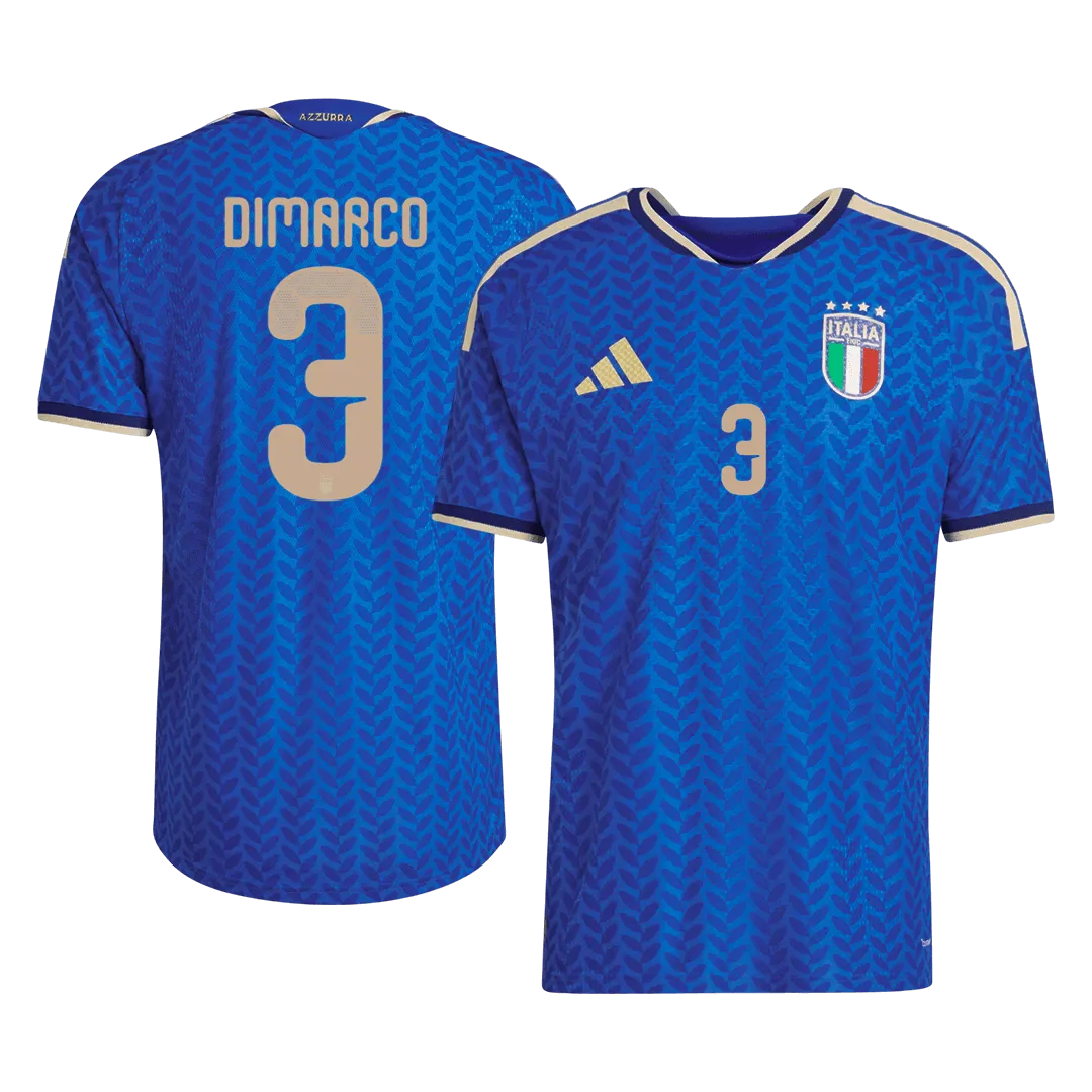DIMARCO #3 Italie Maillot domicile version joueur Coupe du Monde 2026