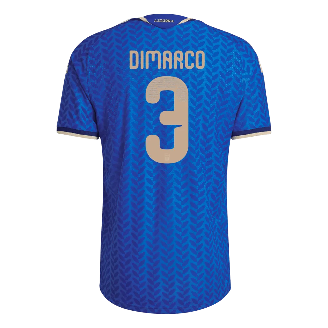 DIMARCO #3 Italie Maillot domicile version joueur Coupe du Monde 2026 – Image 3