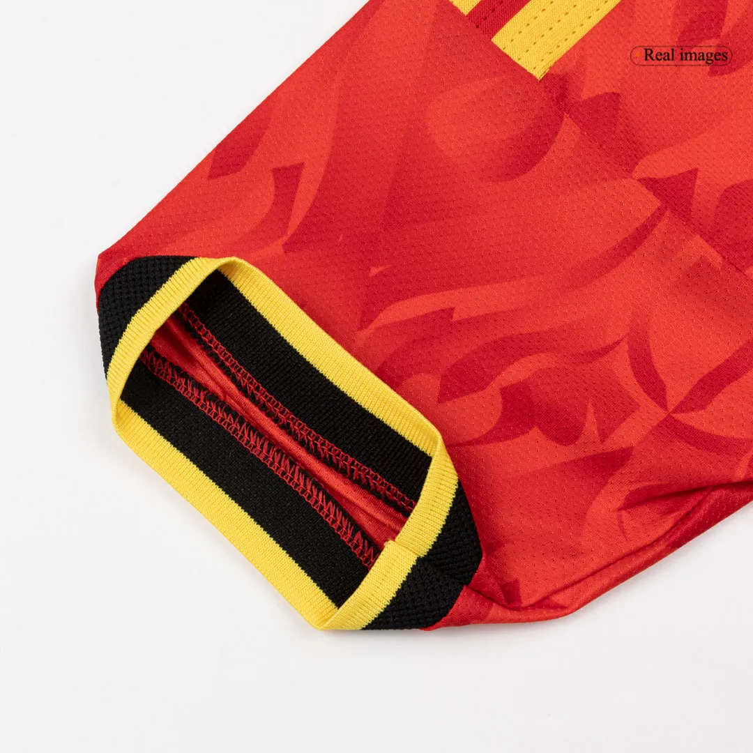 DE BRUYNE #7 Belgique Maillot domicile version joueur Coupe du Monde 2026 – Image 8