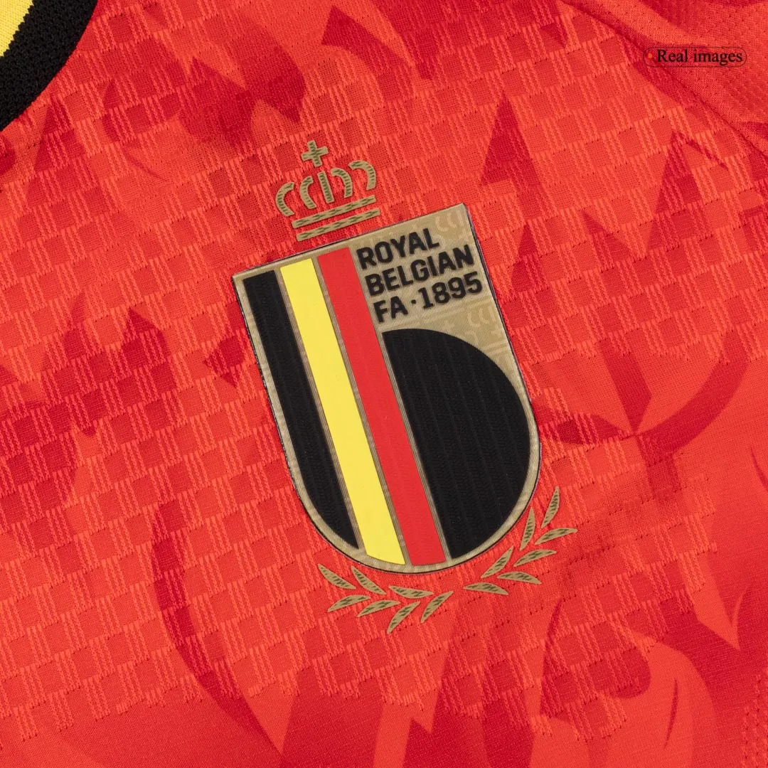DE BRUYNE #7 Belgique Maillot domicile version joueur Coupe du Monde 2026 – Image 6