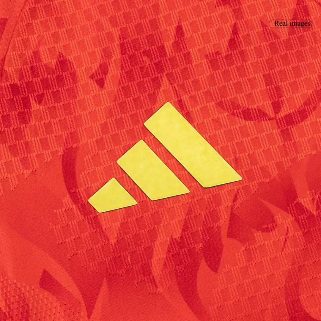 DE BRUYNE #7 Belgique Maillot domicile version joueur Coupe du Monde 2026 – Image 7