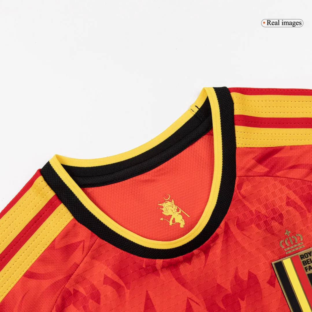 DE BRUYNE #7 Belgique Maillot domicile version joueur Coupe du Monde 2026 – Image 5
