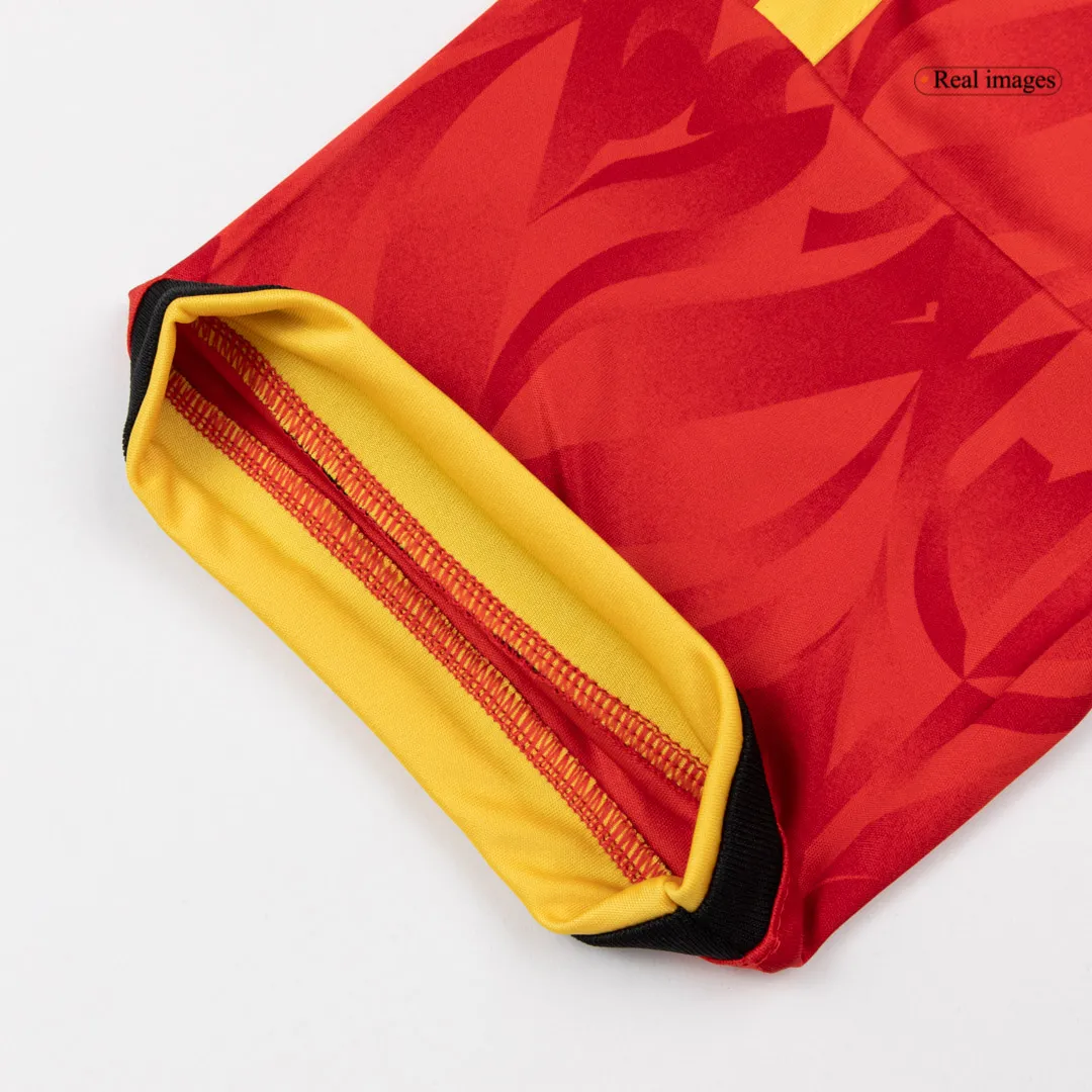 DE BRUYNE #7 Belgique Maillot domicile Coupe du Monde 2026 – Image 8