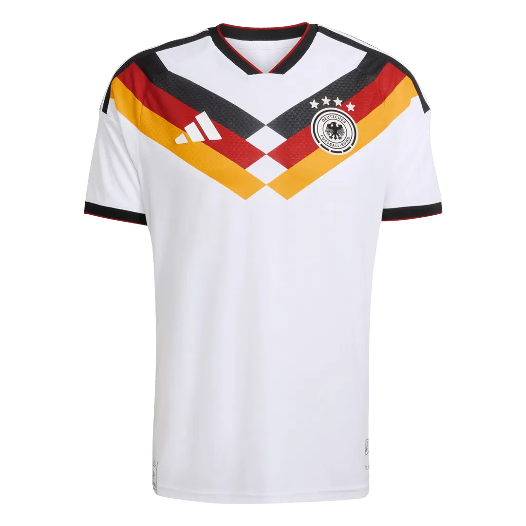 Maillot domicile de l'Allemagne WIRTZ n° 17, version joueur, Coupe du Monde 2026 – Image 4