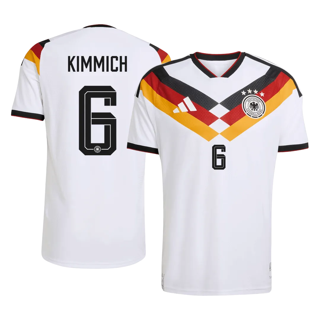 Maillot domicile de l'Allemagne KIMMICH n°6, version joueur, Coupe du Monde 2026