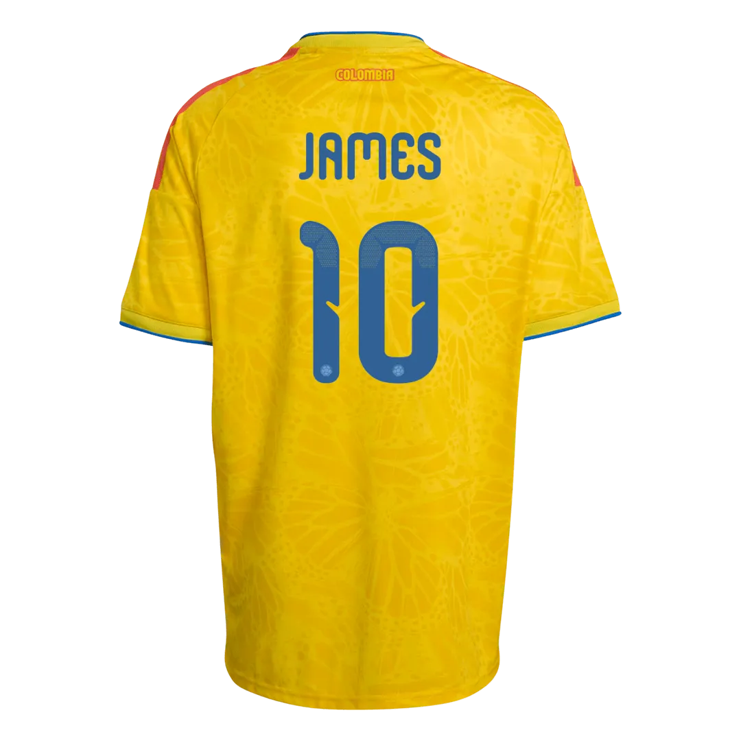 Maillot domicile de la Colombie, JAMES #10, Coupe du Monde 2026 – Image 3