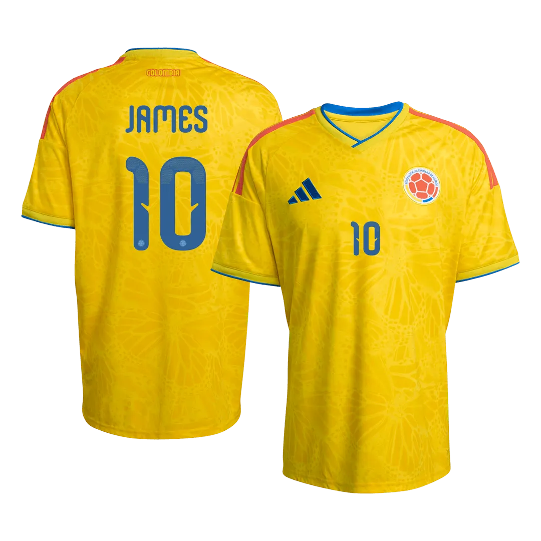 Maillot domicile de la Colombie, JAMES #10, Coupe du Monde 2026