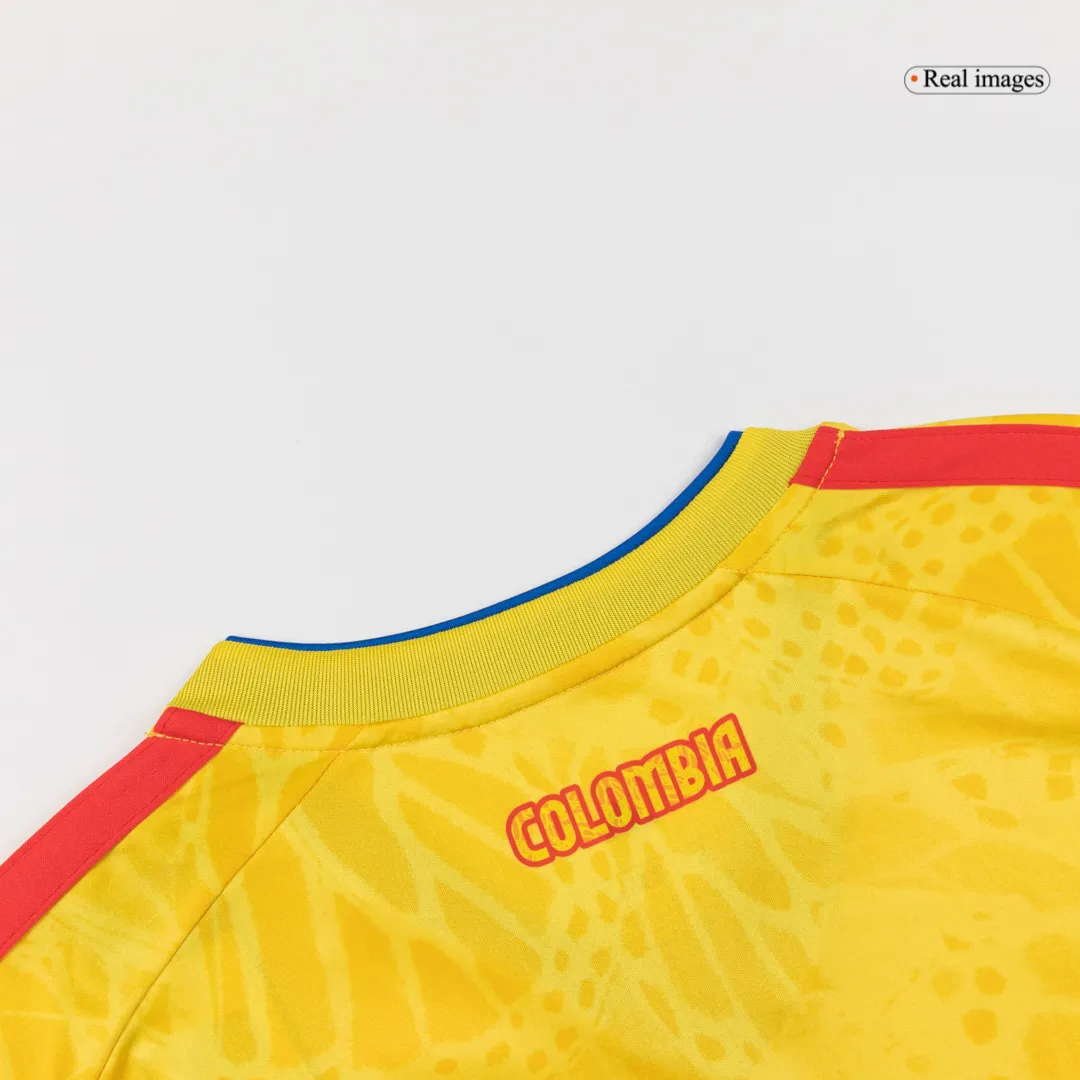 LUIS DíAZ #7 Colombie Domicile Maillot de Foot Coupe du Monde 2026 – Image 10