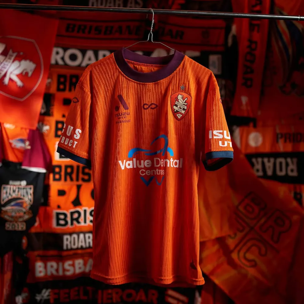 Maillot domicile 2025/26 du Brisbane Roar pour enfant