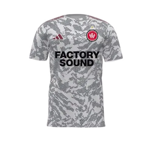 Hommes Western Sydney Wanderers 2025/26 Troisième Maillot d’Échauffement