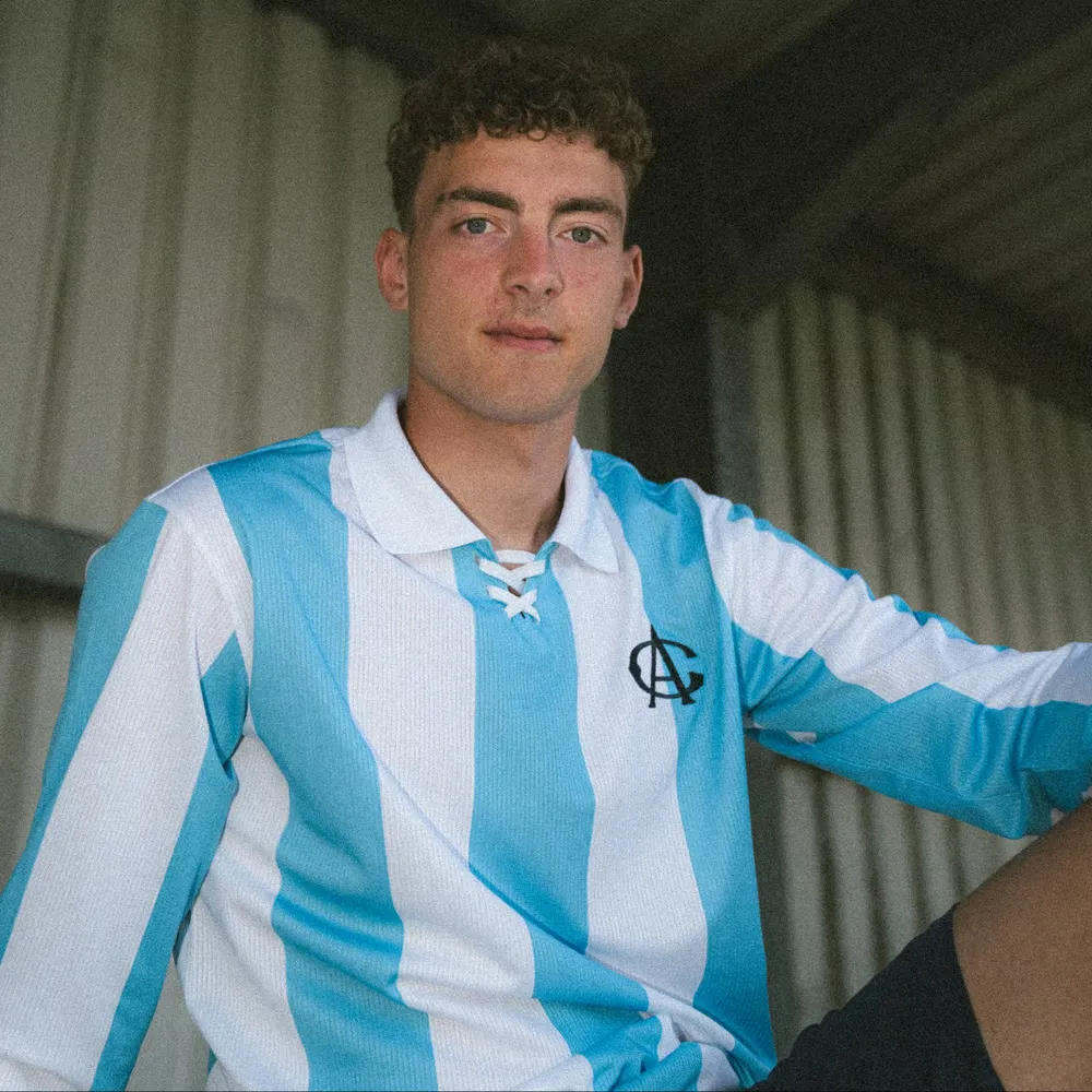 Maillot Rétro Manches Longues du 125e Anniversaire 2025/26 de KAA Gent pour Enfant