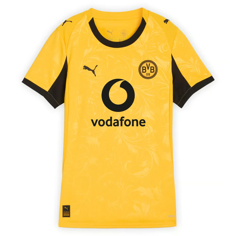 Femme BVB Borussia Dortmund 2025/26 Maillot Coupe