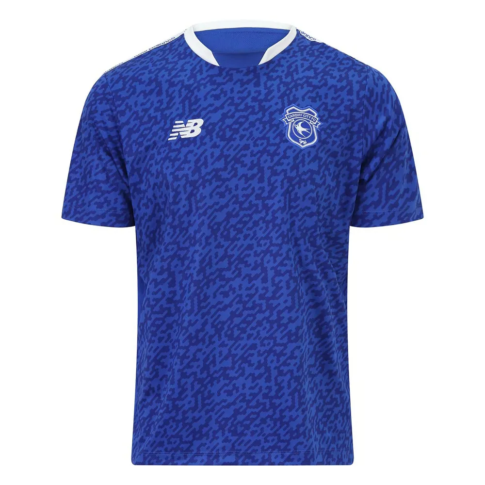 Maillot d’échauffement domicile Cardiff City 2025/26 enfant