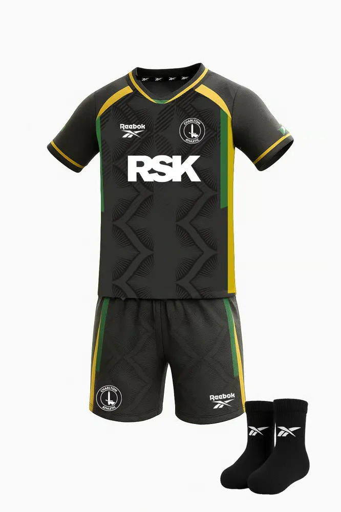 Ensemble Third Charlton Athletic 2025/26 Enfant