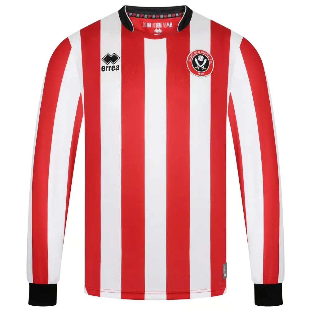 Maillot domicile à manches longues 2025/26 de Sheffield United pour homme