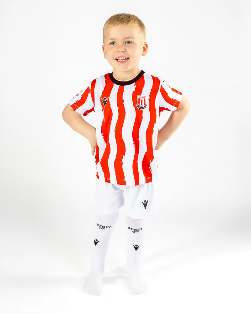 Kit domicile 2025/26 de Stoke City pour enfant