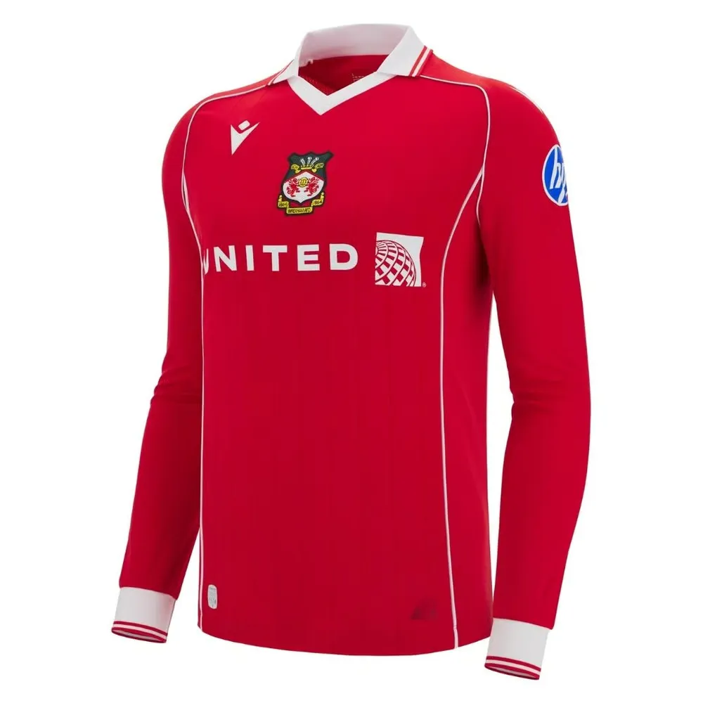 Maillot domicile à manches longues 2025/26 de Wrexham AFC pour femme