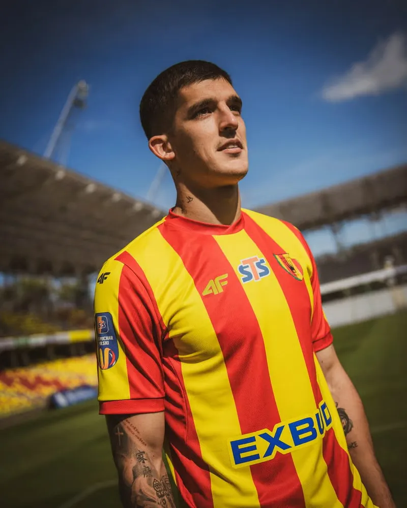 Maillot de coupe domicile 2025/26 du Korona Kielce pour enfant