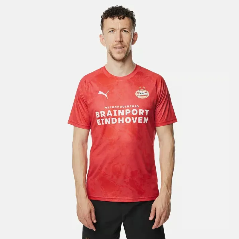 Maillot Troisième Échauffement Rouge 2025/26 PSV Enfant