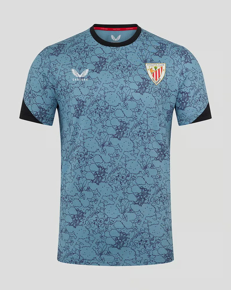 Maillot femme Athletic Bilbao 2025/26 extérieur échauffement
