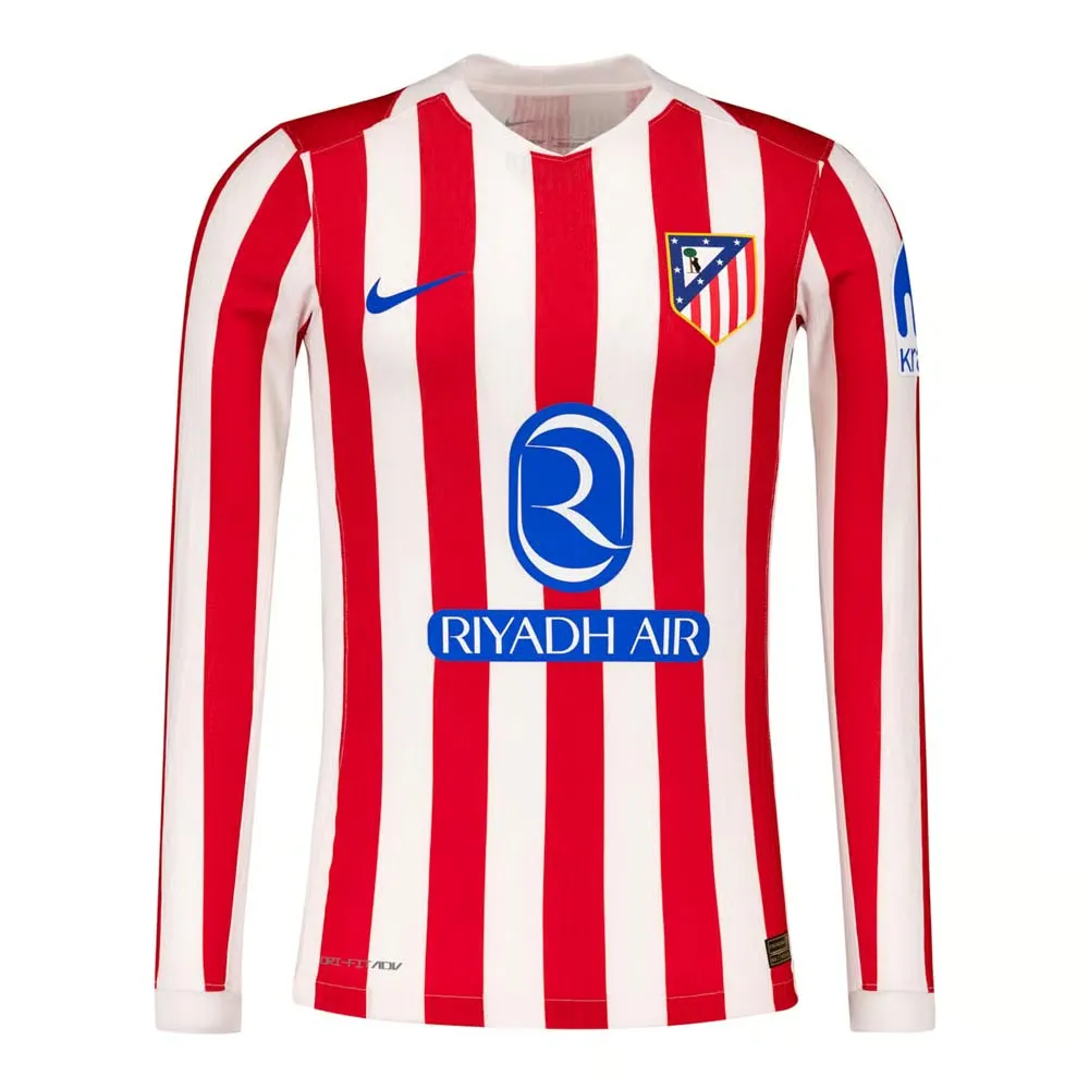Maillot homme Atletico Madrid 2025/26 domicile manches longues