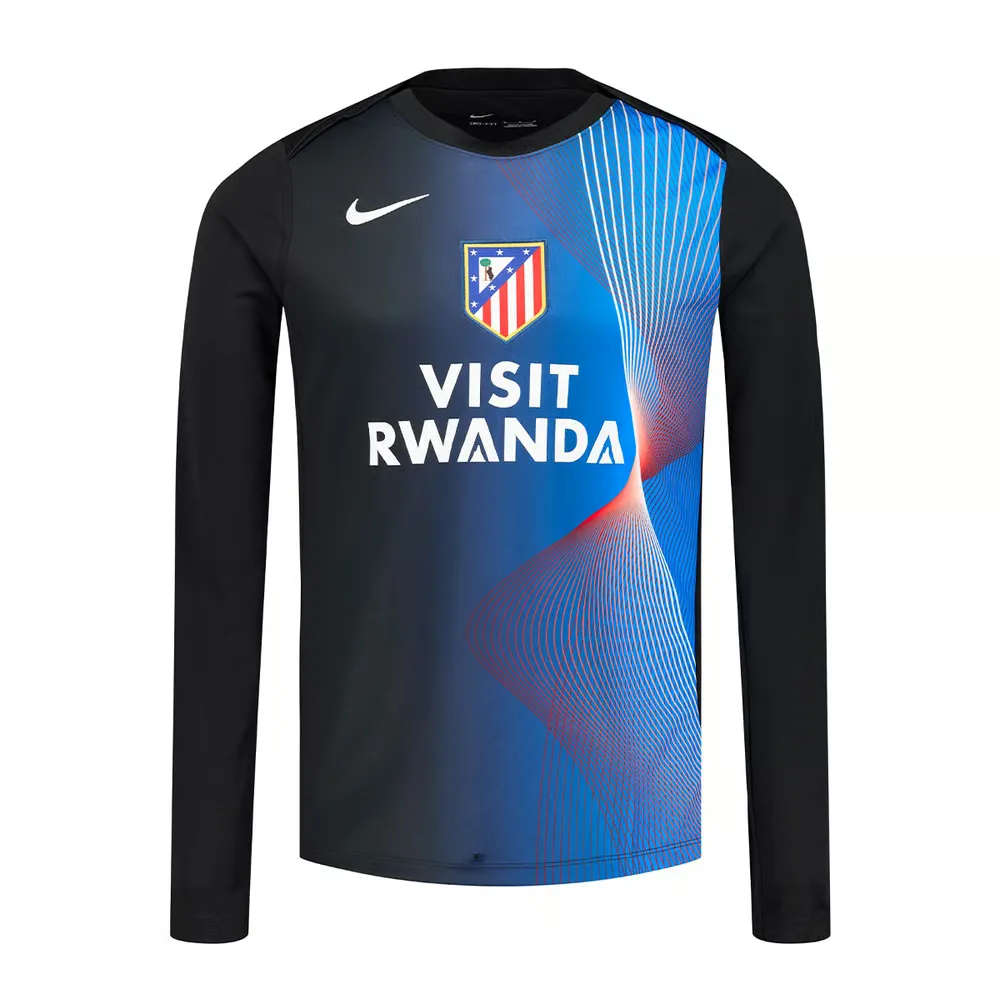 Maillot femme Atletico Madrid 2025/26 troisième UEFA échauffement manches longues