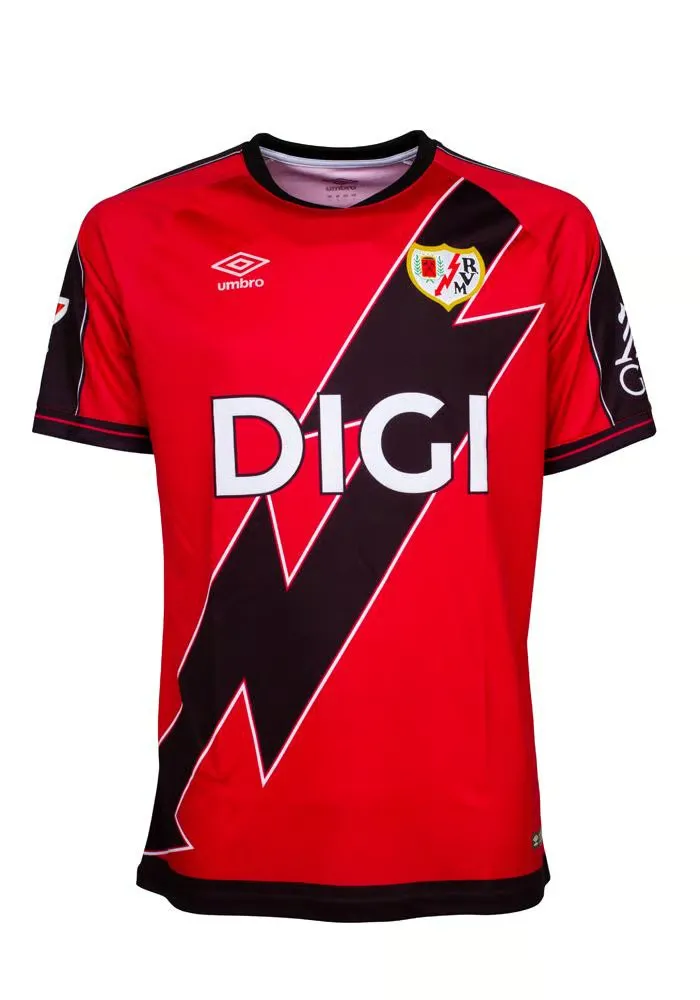 Enfant Rayo Vallecano 2025/26 Maillot Extérieur