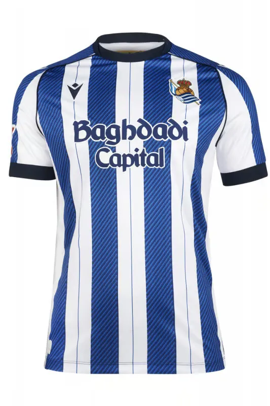 Maillot Homme Real Sociedad 2025/26 Domicile Sponsorisé