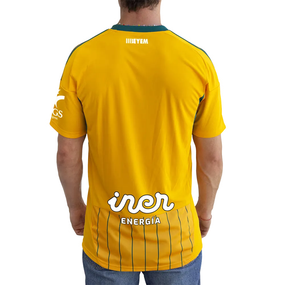 Maillot Homme Albacete BP 2025/26 Extérieur - Jaune – Image 2