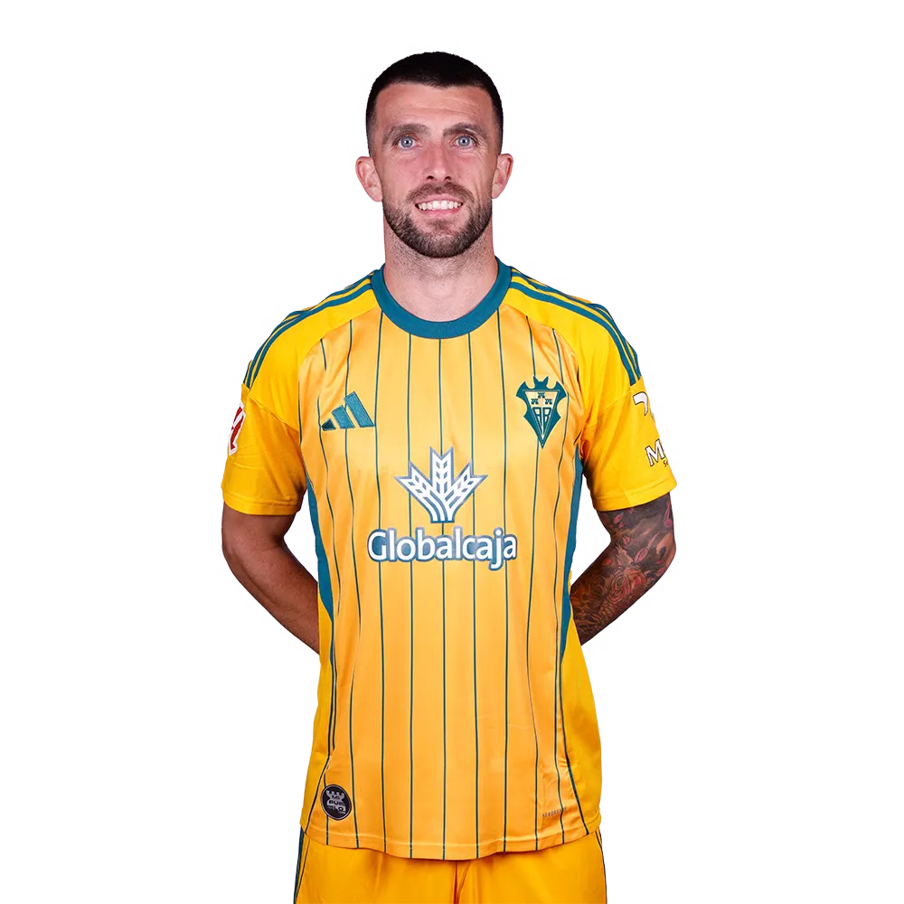 Maillot Homme Albacete BP 2025/26 Extérieur - Jaune