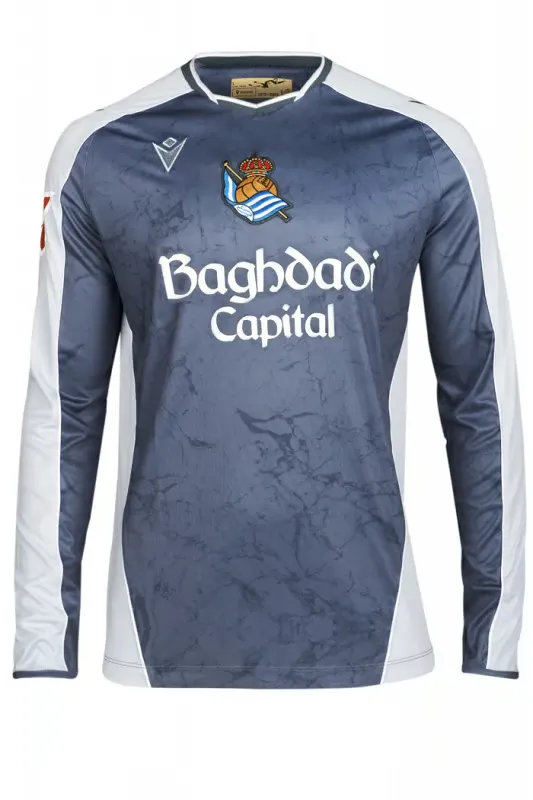 Maillot Homme Real Sociedad B 2025/26 Extérieur Manches Longues