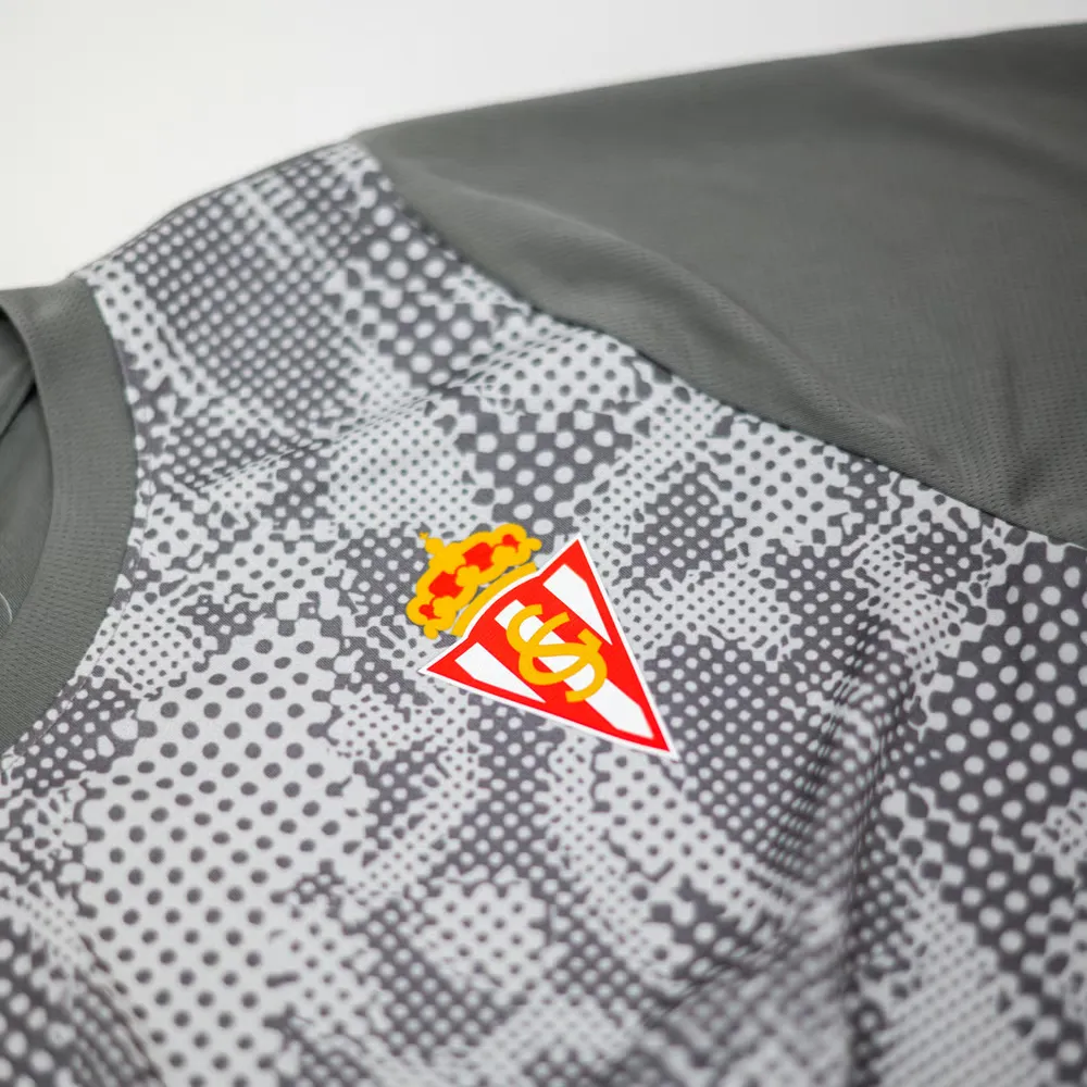 Homme Real Sporting 2025/26 Troisième Maillot Prématch – Image 2