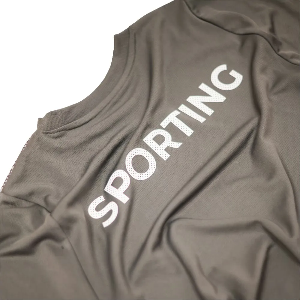 Homme Real Sporting 2025/26 Troisième Maillot Prématch – Image 3