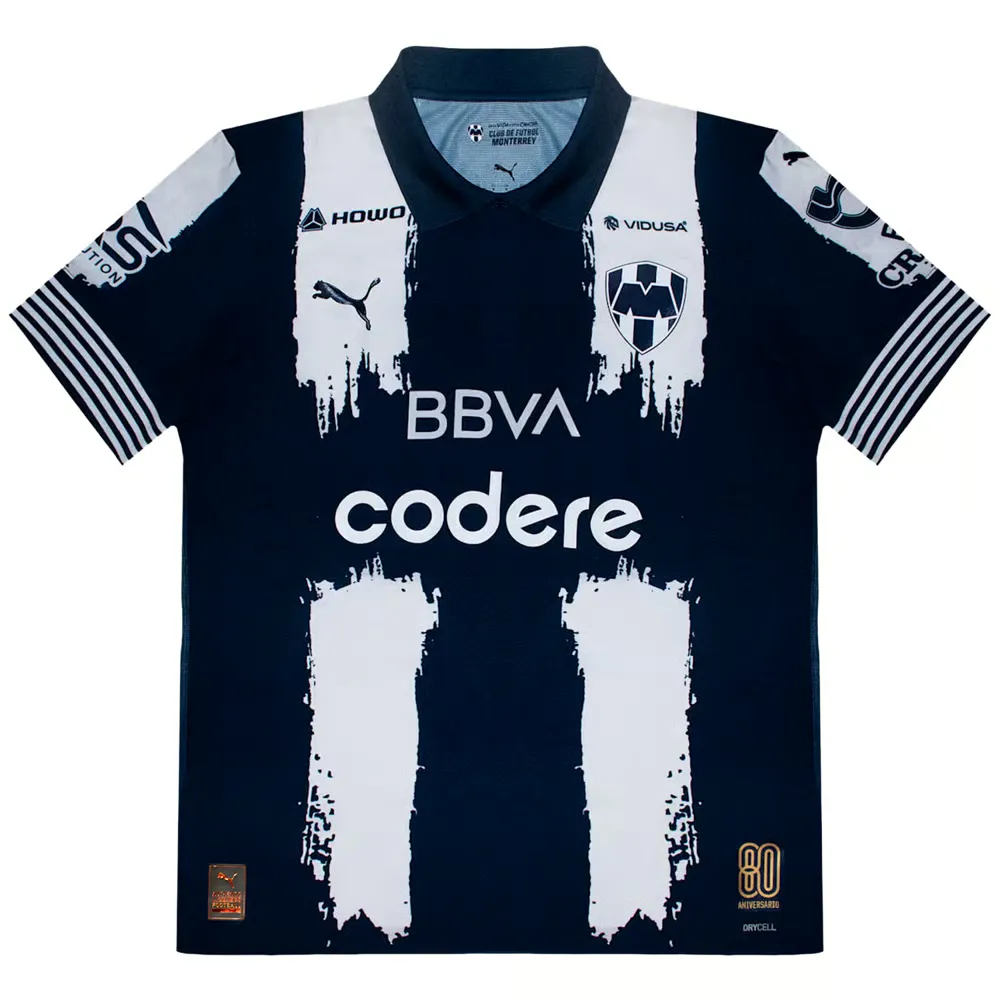 Enfant Monterrey FC 2025 Maillot 80e Anniversaire