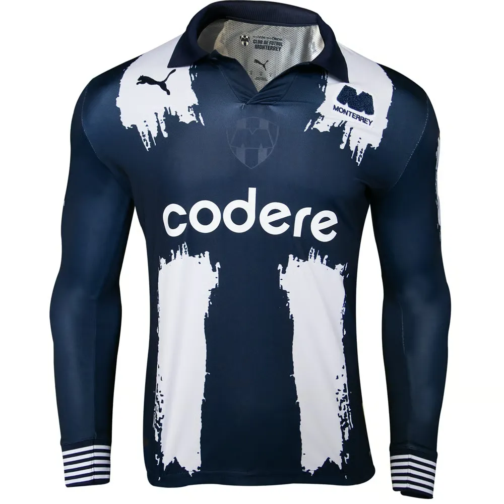 Maillot femme Monterrey FC 2025 Domicile Coupe du Monde des Clubs Manches Longues