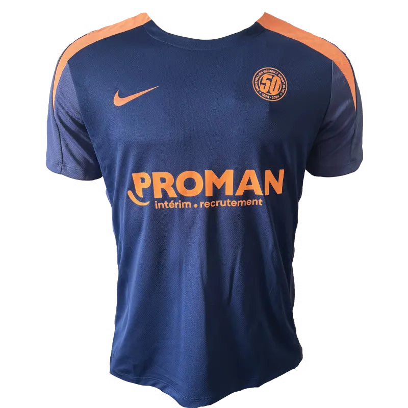 Maillot Enfant Montpellier 2025 Troisième Échauffement
