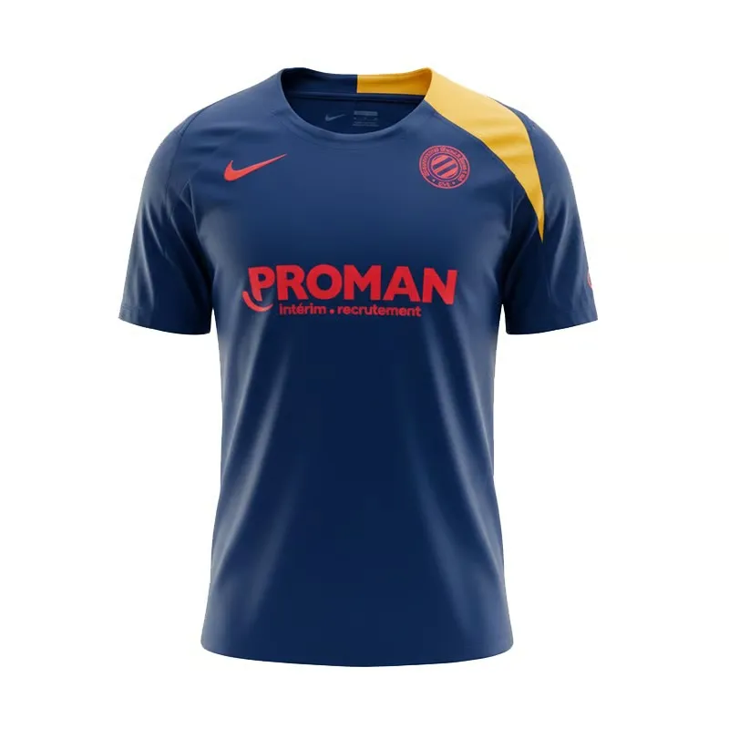 Maillot Enfant Montpellier 2025/26 Troisième Échauffement