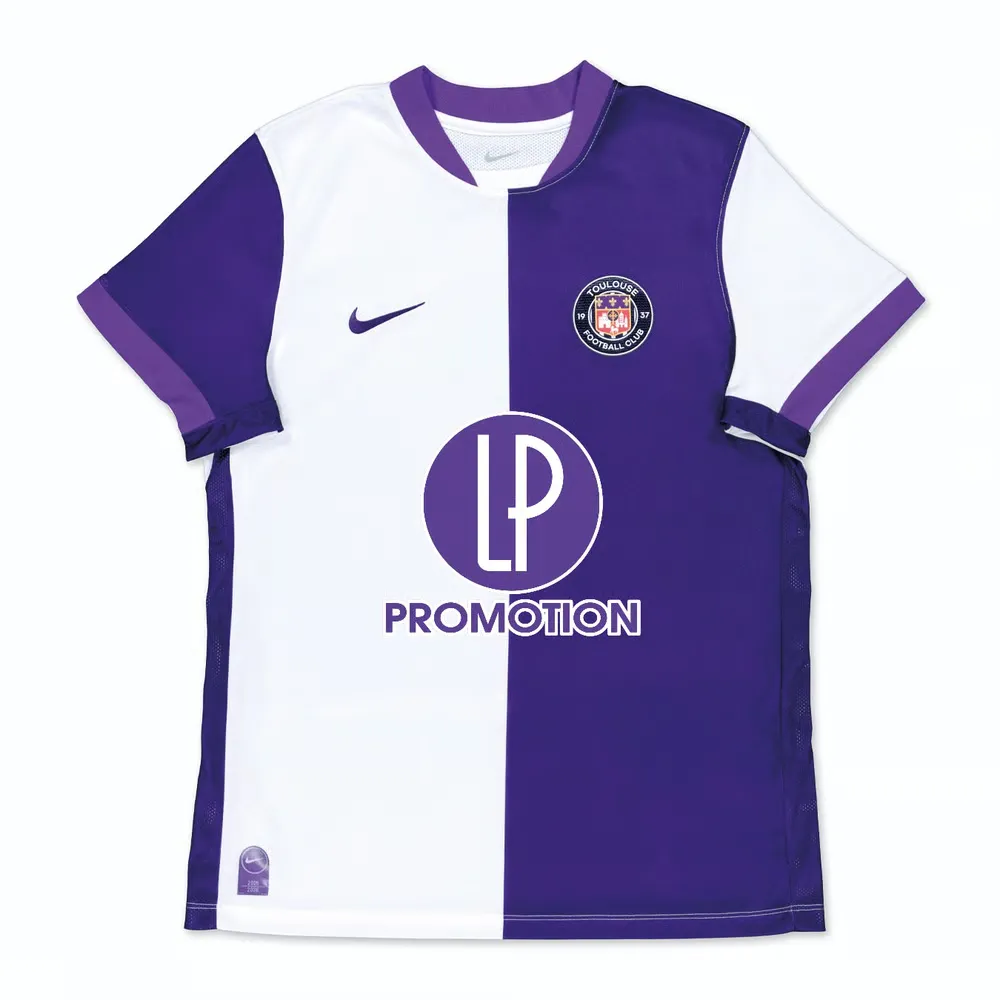 Homme Toulouse FC 2025/26 Maillot Domicile Sponsorisé
