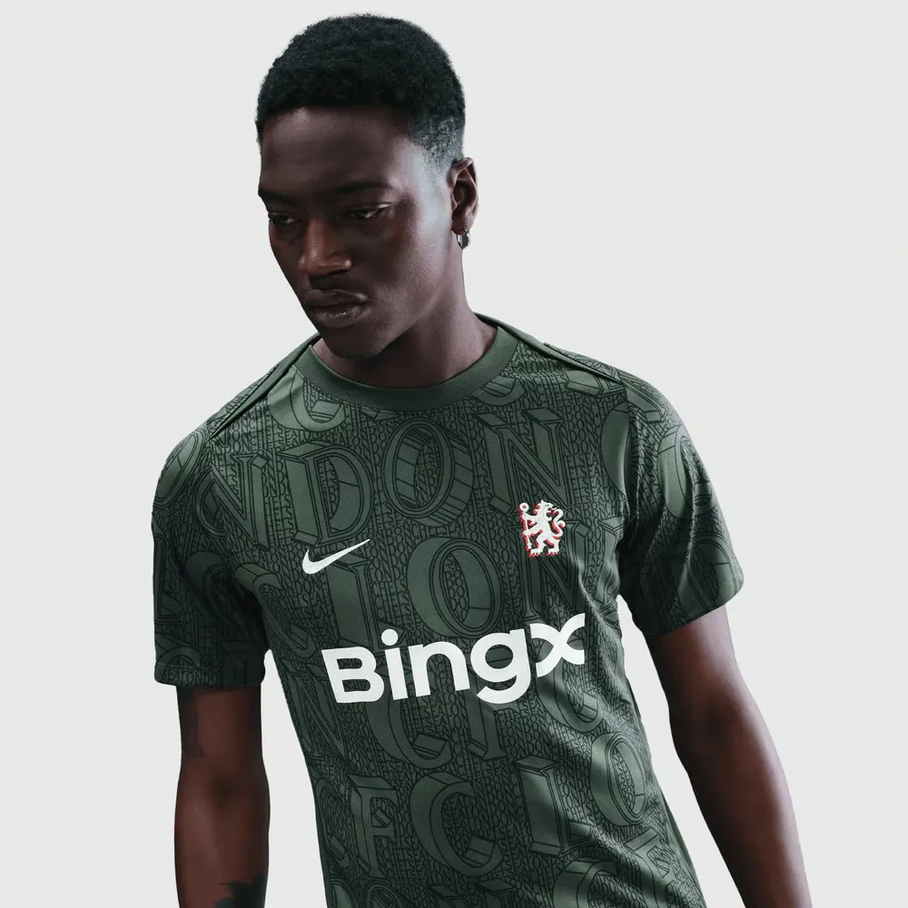 Chelsea Homme 2025/26 Troisième Maillot d’Échauffement - Vert