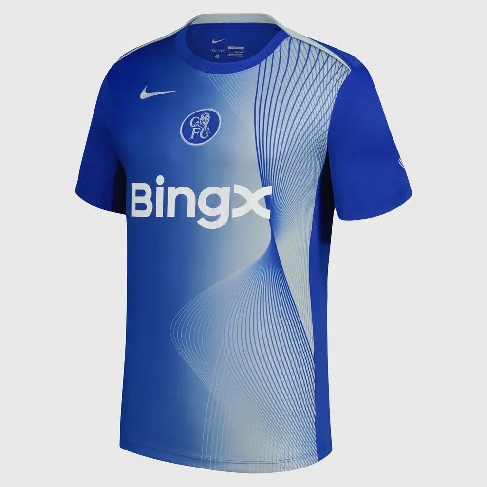 Chelsea Femme 2025/26 Troisième Maillot d’Échauffement - Bleu