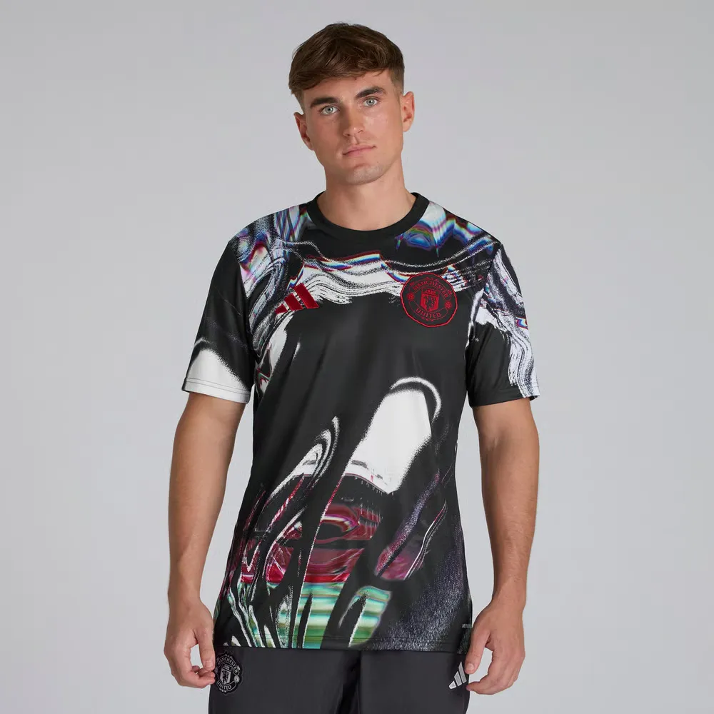 Femme Manchester United 2025/26 Troisième Maillot Pré-Match - Noir – Image 7