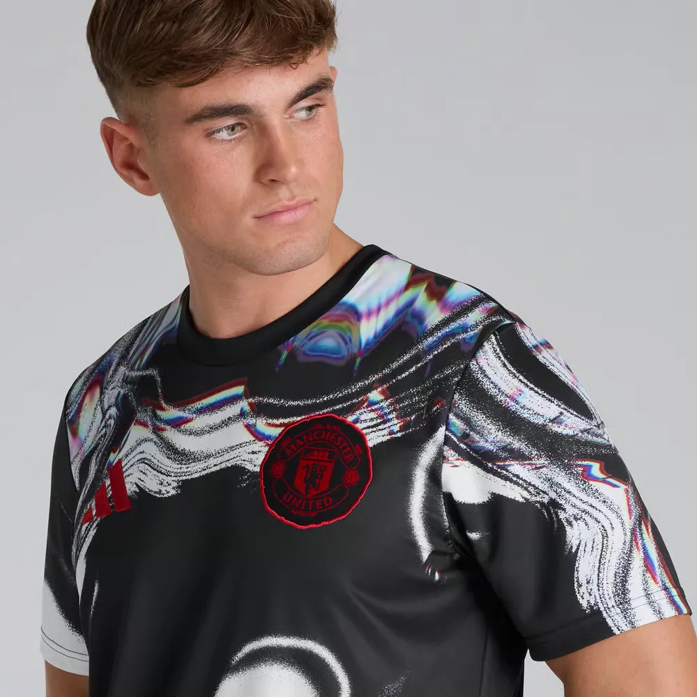 Femme Manchester United 2025/26 Troisième Maillot Pré-Match - Noir – Image 5