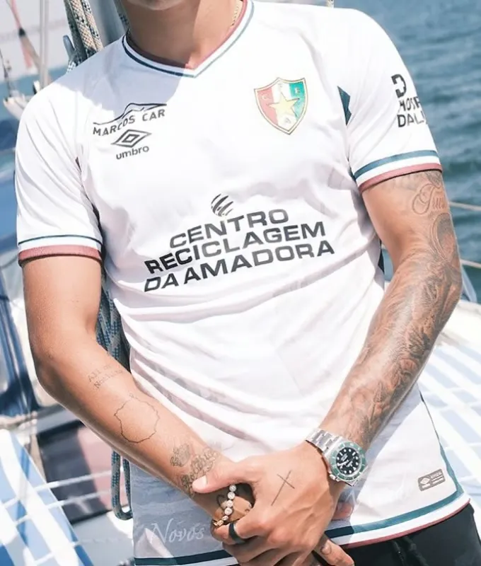 Femme Estrela Amadora 2025/26 Maillot Extérieur