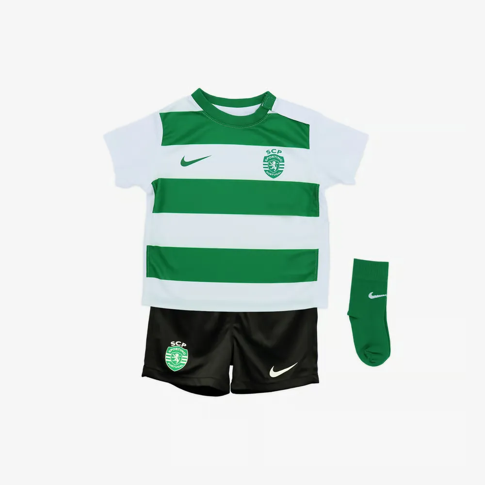 Kit domicile Sporting CP 2025/26 pour enfant