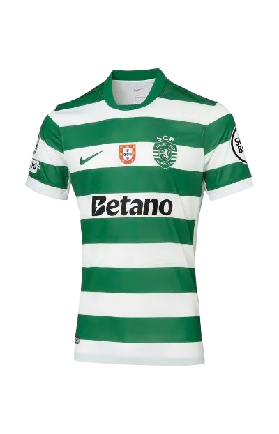 Femme Sporting CP 2025/26 Maillot Domicile Ligue des Champions