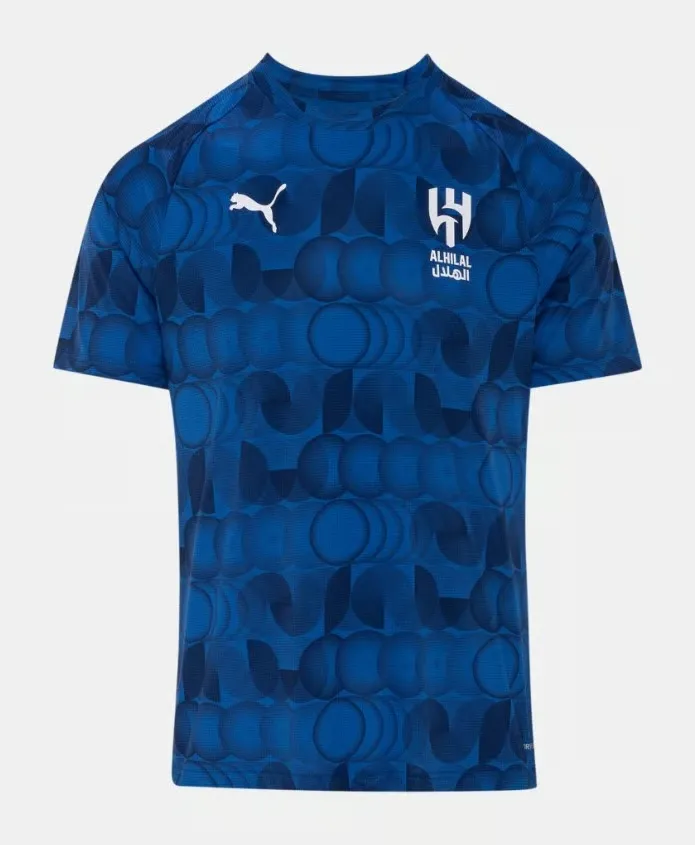 Maillot d’Échauffement Troisième 2025/26 Bleu du Al Hilal SFC pour Homme