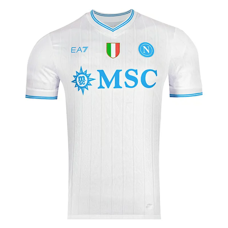Enfant Naples 2025/26 Maillot Euro Extérieur