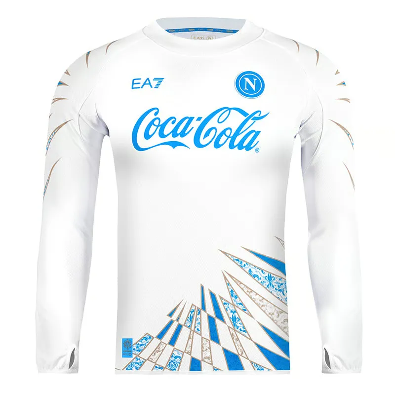 Maillot d’échauffement troisième manches longues Napoli 2025/26 Femme