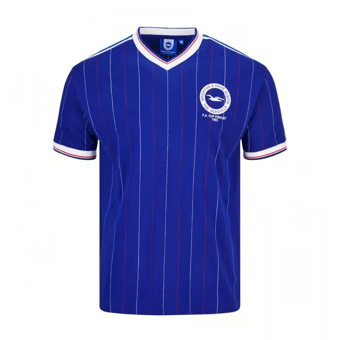 Maillot rétro Brighton & Hove Albion finaliste FA Cup domicile 1983 enfant