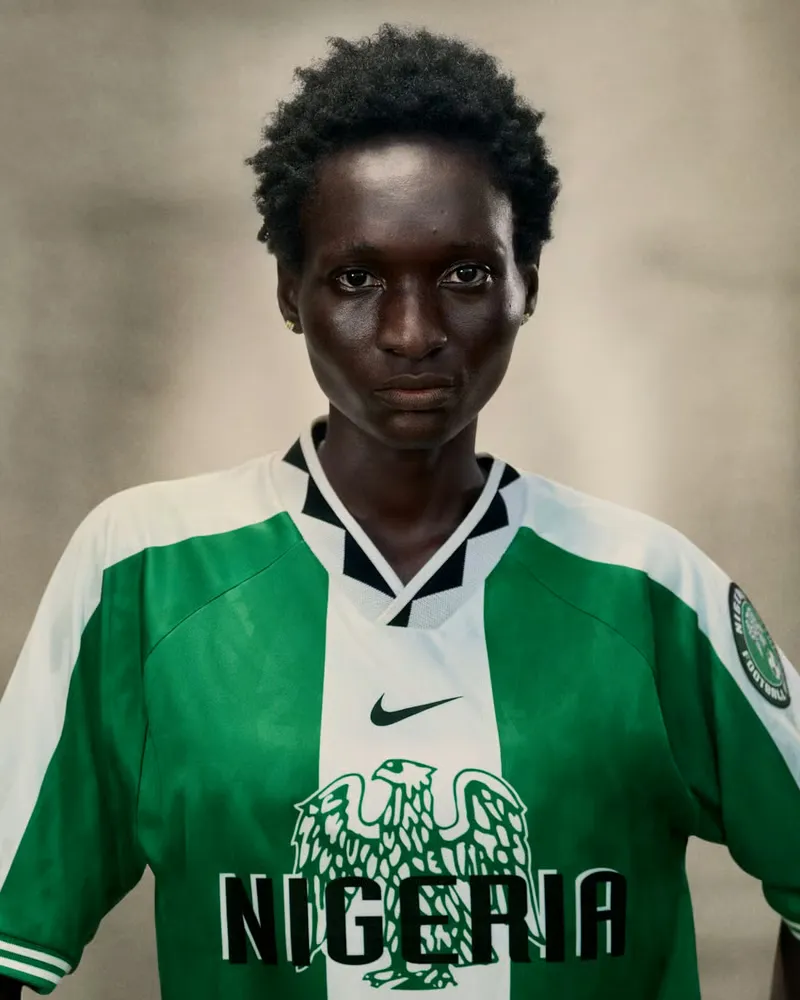 Maillot domicile Nigeria 1996 pour enfant – Image 4